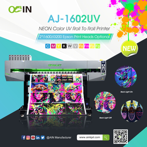  Impresora rollo a rollo UV color ne&oacute;n AJ-1602