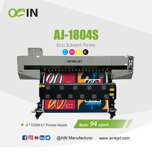 طابعة المذيبات الصديقة للبيئة AJ-1804S