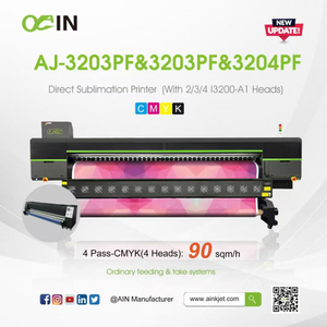 Impressora de sublima&ccedil;&atilde;o direta AJ-3202PF/3203PF/3204PF 3,2 m