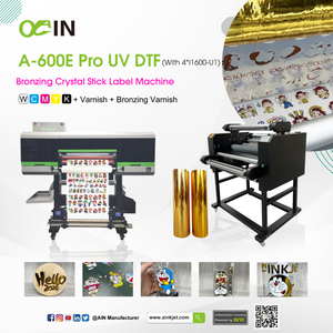 M&aacute;quina de etiquetas en barra de cristal bronceadora A-600E PRO UV DTF