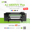 Imprimante UV hybride multicouche AJ-6800TUV Plus 1,8 m avec structure de ceinture