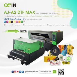 AJ-A2 DTF MAX Футболка Цифровая система теплопередачи Принтер для порошкового шейкера