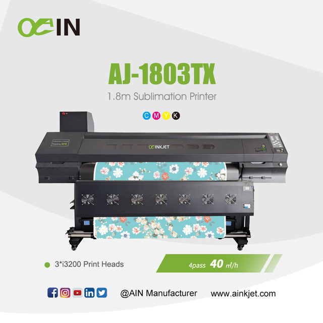 Imprimante &agrave; sublimation AJ-1803TX 1,8 m