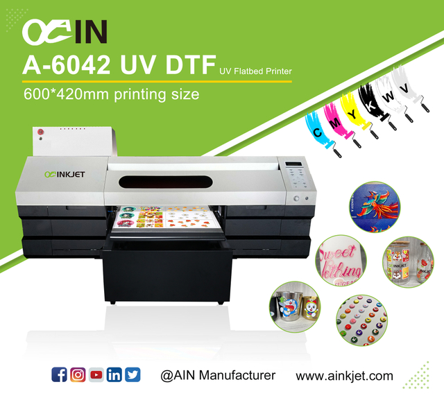 IMPRIMANTE &Agrave; PLAT MULTIFONCTION UV AINKJET A-6042A 