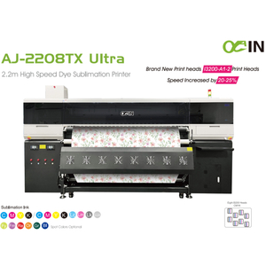 Stampante a sublimazione ad alta velocit&agrave; AINKJET AJ-2208TX Ultra 2,2 m